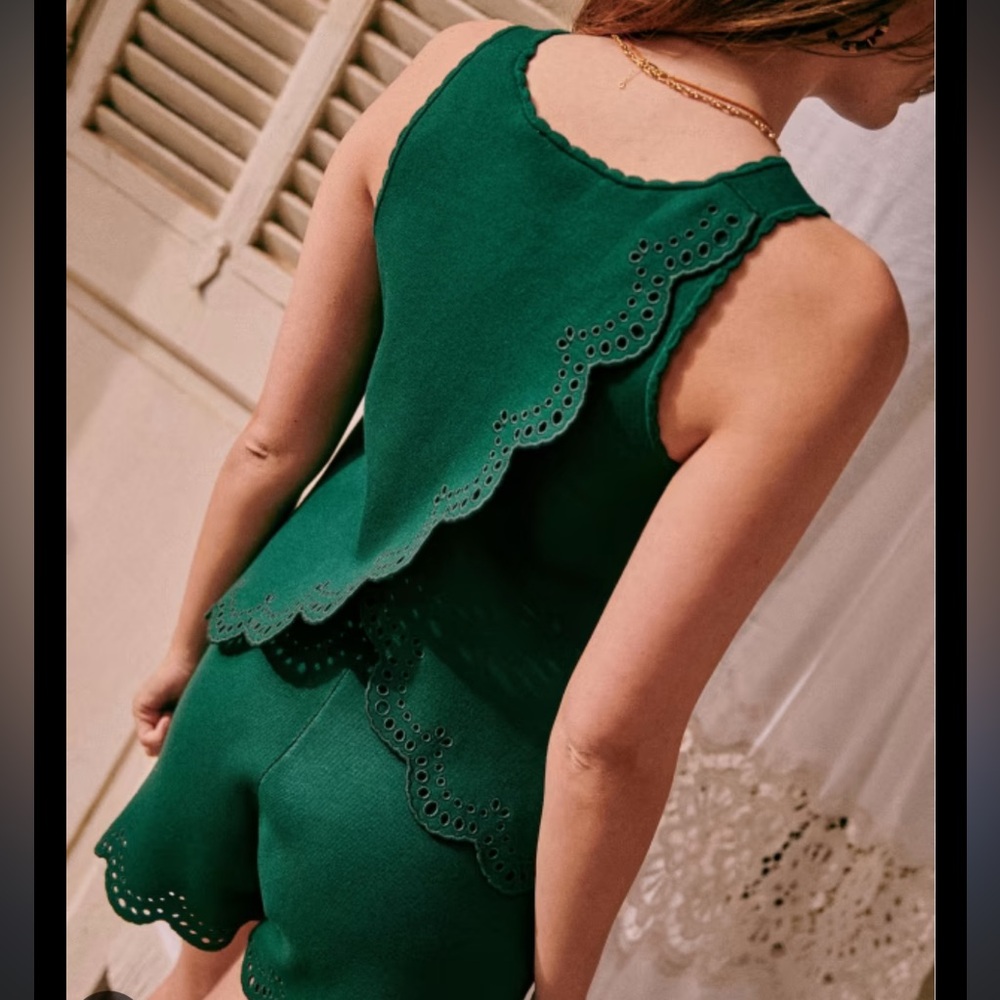 Sézane Dory Top & Jasper Shorts